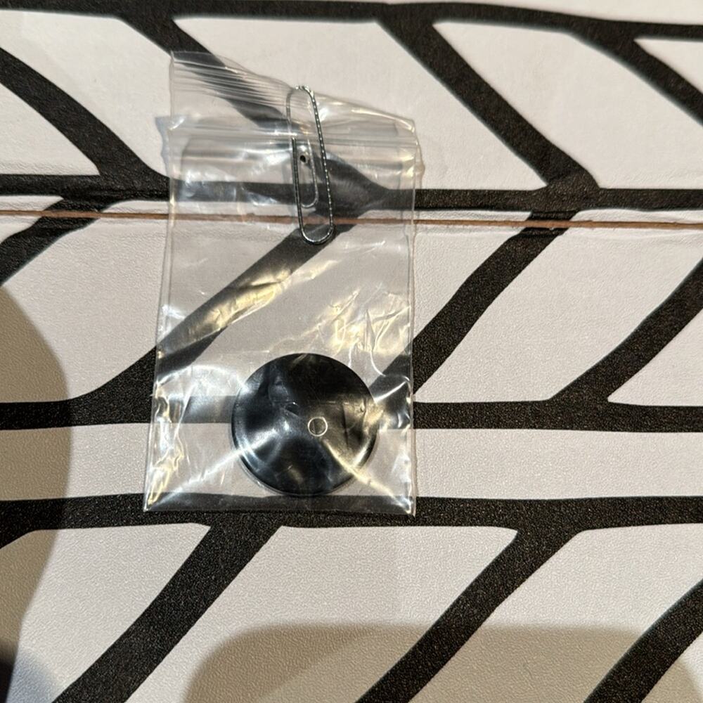 Pendleton Black And White Plaid Button Front 100%… - image 5